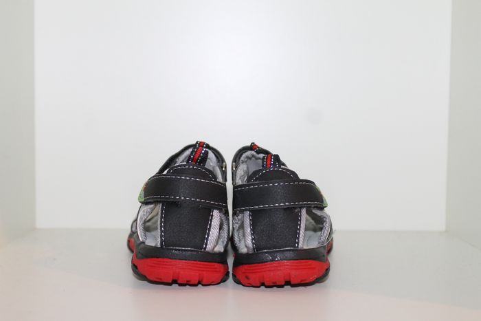 sandales nus pieds rouge noir gris 30 - photo numéro 5