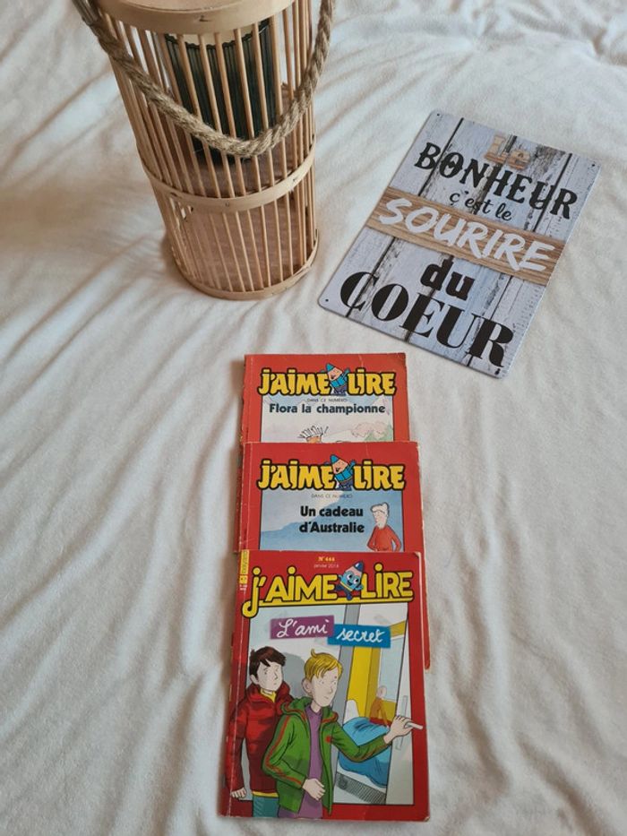 3 livres J'aime lire