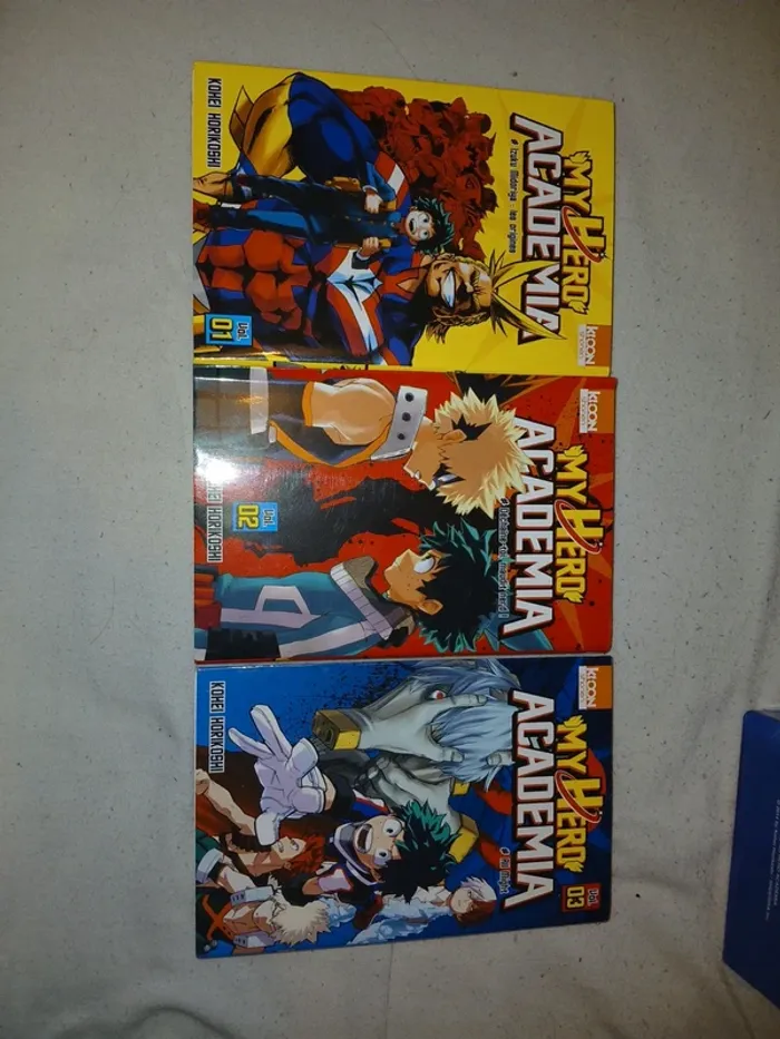 Coffret des trois premier tome de my hero académia - photo numéro 5