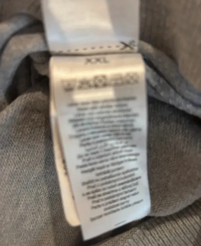 Gilet gris col V Jules coton cachemire taille XXL - photo numéro 8