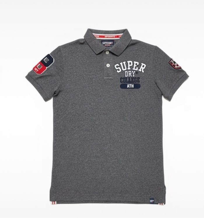 Polo Superdry - Style College Vintage - Taille XS