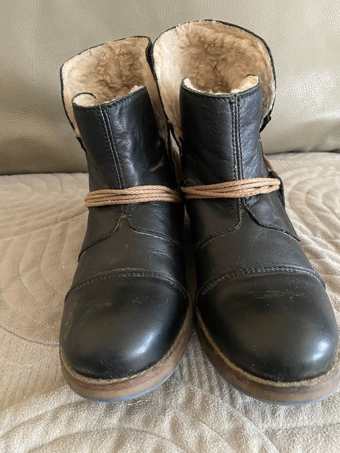 Bottines fourées 36