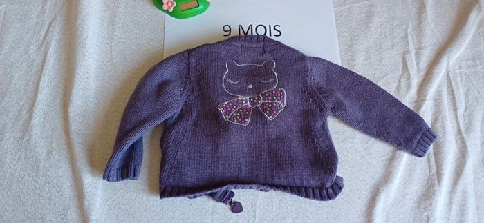 Veste laine 9 mois - photo numéro 2