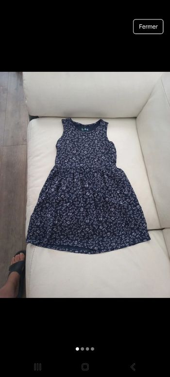 Robe manches courtes