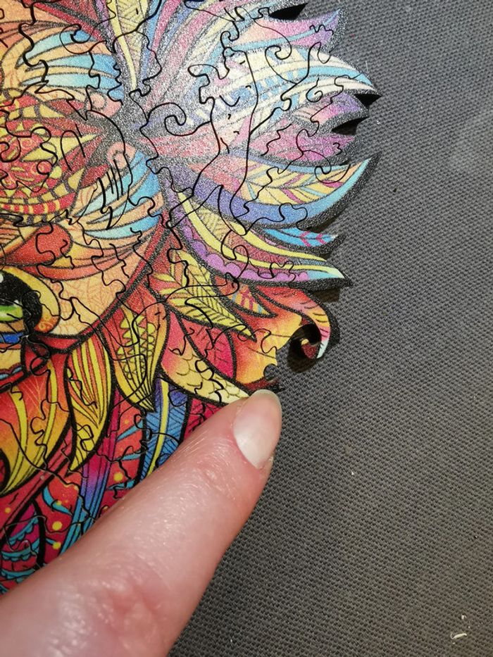 Puzzle en bois Mystery Lion wooden puzzles - photo numéro 5