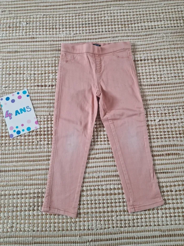 Pantalon slim rose fille - Taille 4 ans Kiabi - photo numéro 2