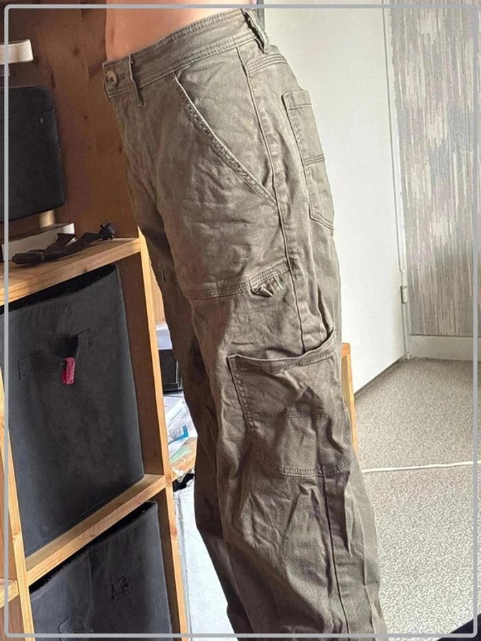 Jeans cargo taille 36 marque h&m - photo numéro 3