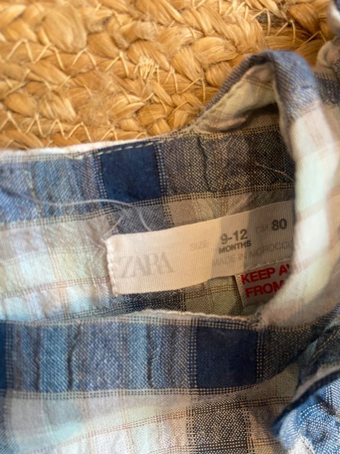 Tee-shirt long fille 9 mois Zara - photo numéro 2
