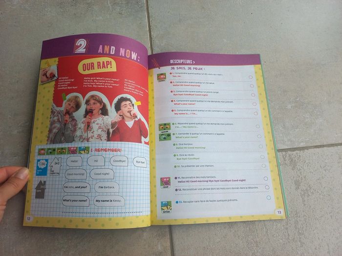 Cahier d'exercices Happy Time ce2 neuf anglais - photo numéro 3