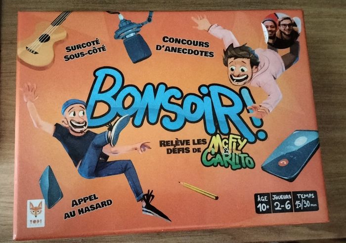 Boîte de jeux bonsoir