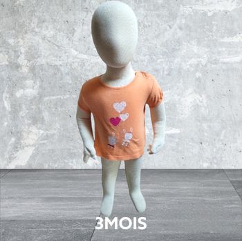 T-shirt manche courte bébé