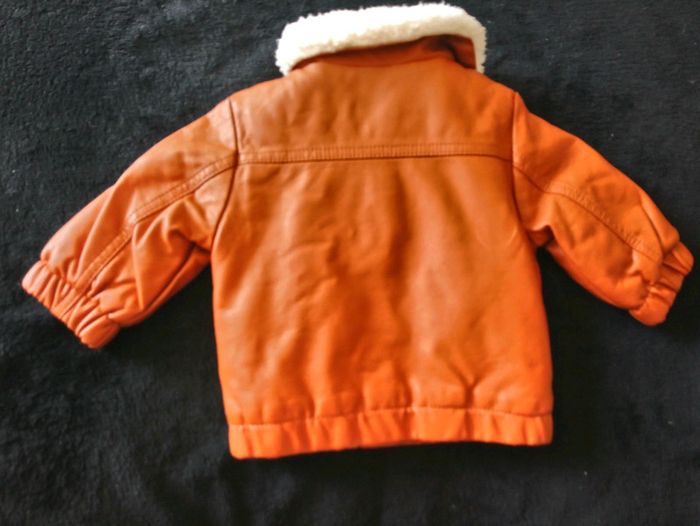 Veste bébé type blouson aviateur - photo numéro 3