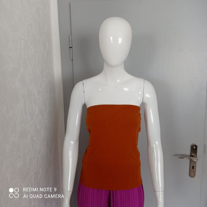 Top bustier marron t42 Amisu