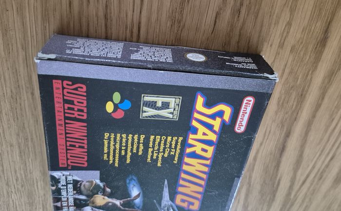 Jeu Starwing Super Nintendo Snes Pal Fah en super état ( manque notice ) - photo numéro 5