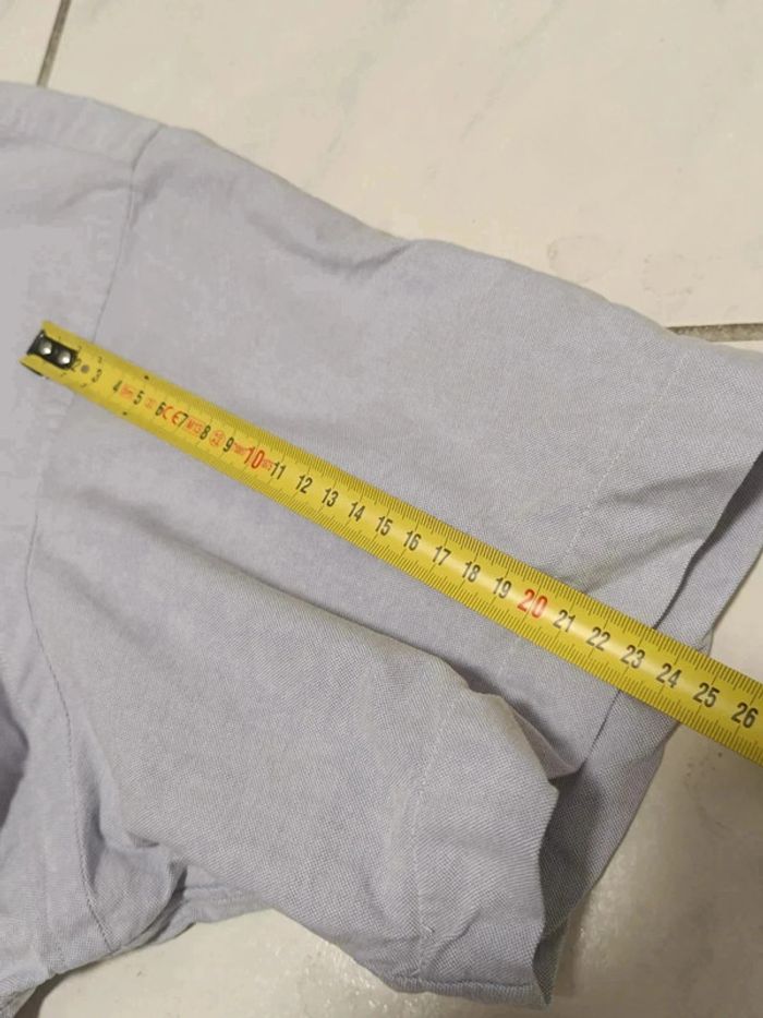 Chemise Ralph Lauren bleu clair – Taille XXL (Classic Fit – manches courtes) - photo numéro 9
