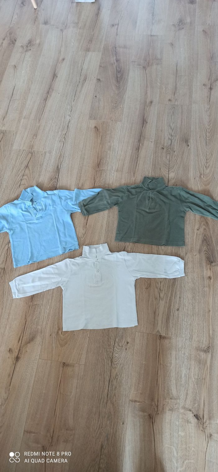 3 polos ml 2 ans
