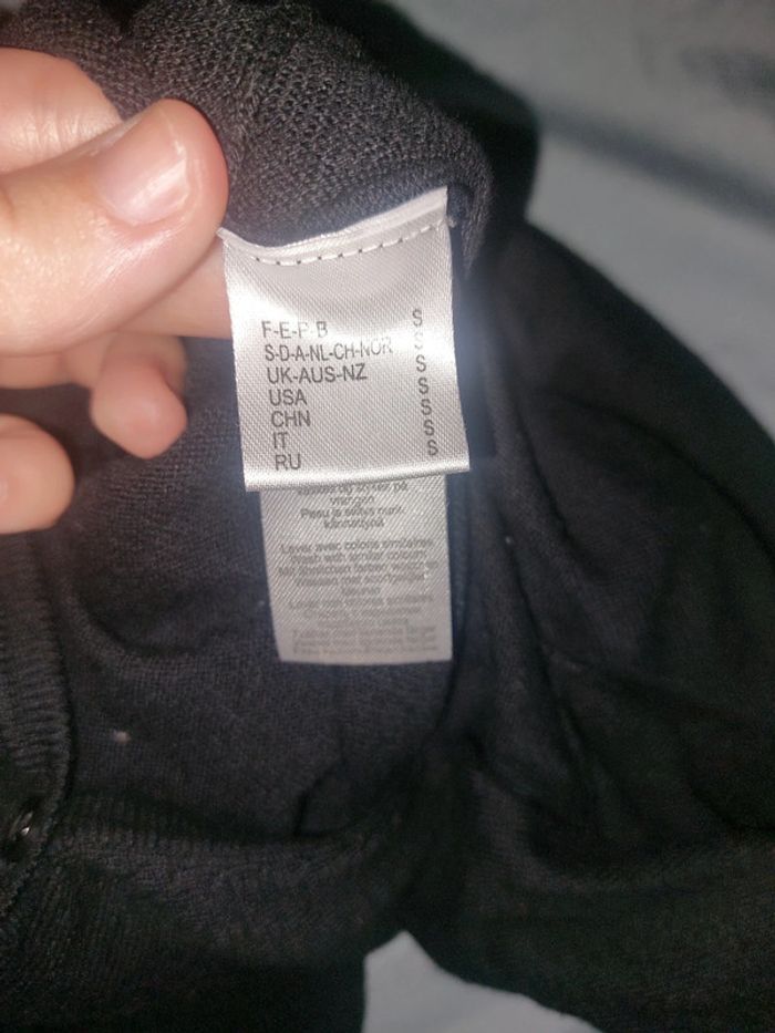 Gilet noir fin - photo numéro 5