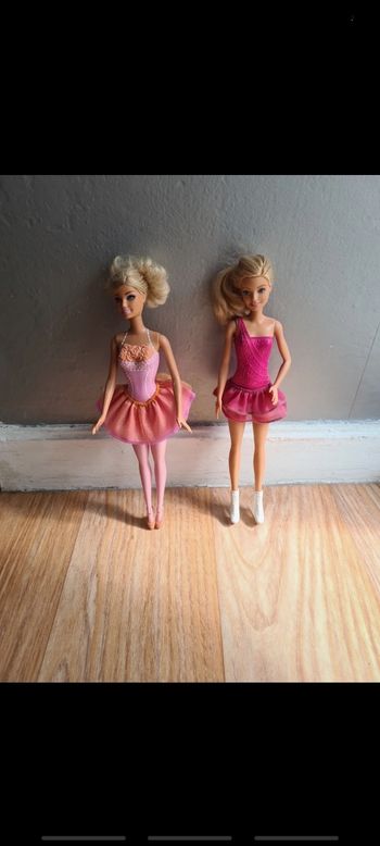 Lot de 2 barbies