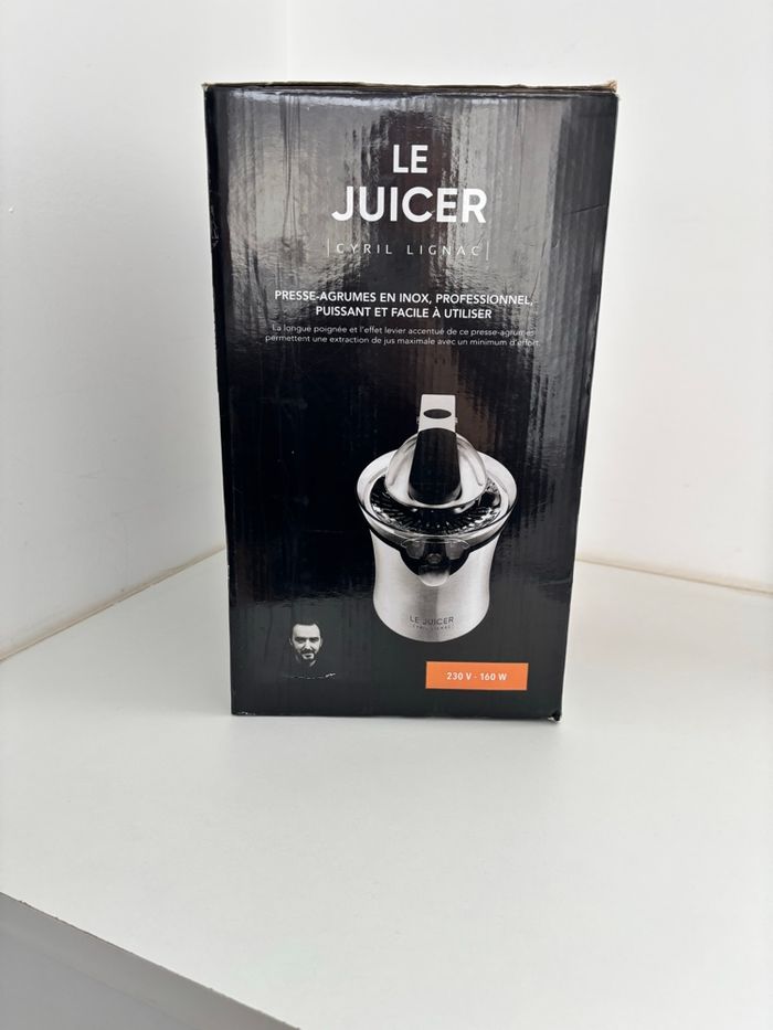 Cyril Lignac - le juicer, presse agrume en inox professionnel - photo numéro 6
