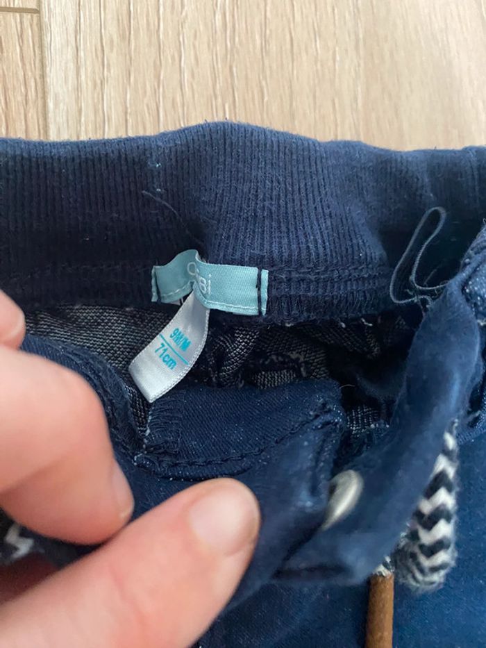 Lot de 5 pantalons 12 mois très bon etat - photo numéro 5