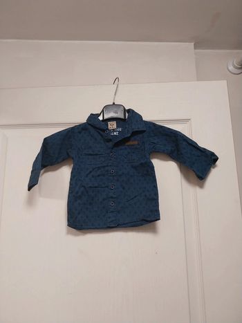 Chemise bébé garçon 6 mois Boîte à malices