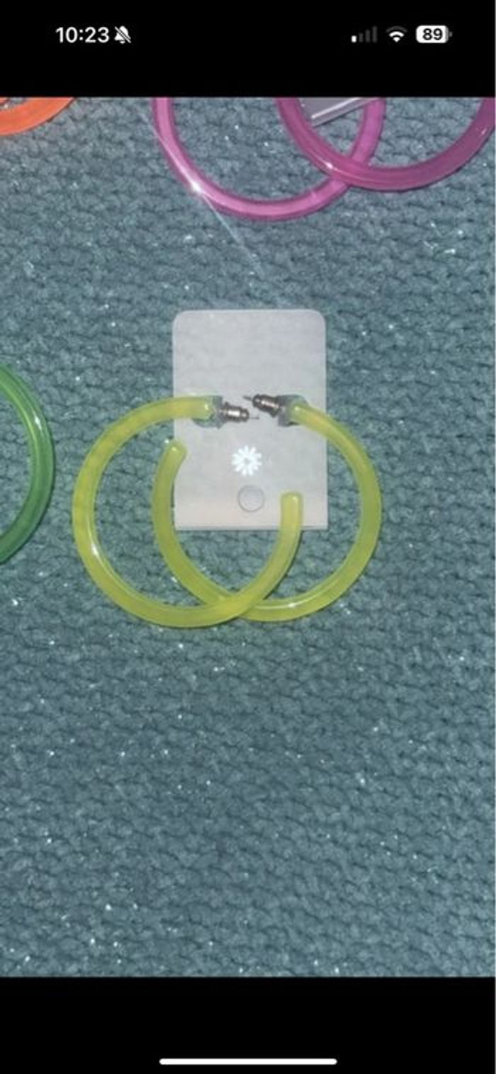 Lot 6 paires de creoles - photo numéro 2