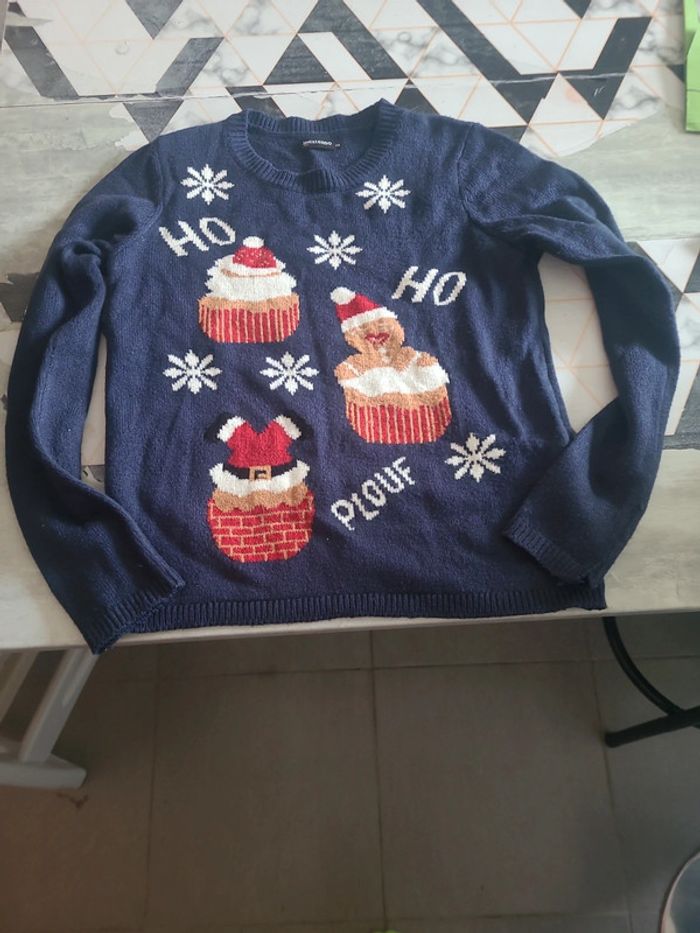 Pull de Noël col rond xs