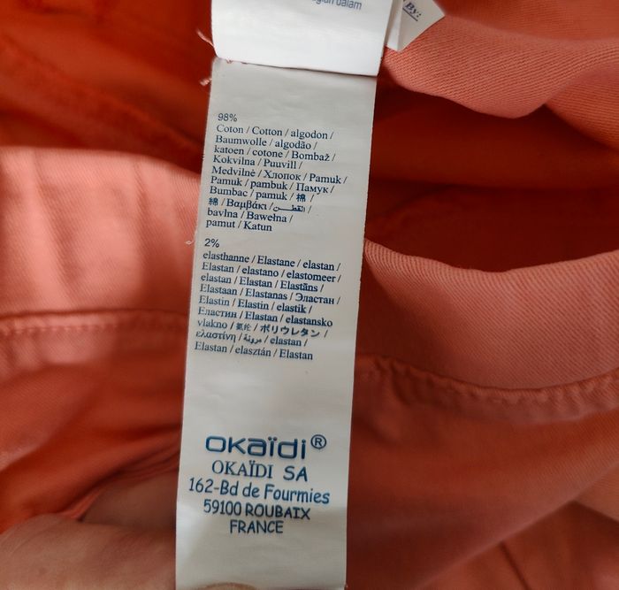 Pantalon abricot - photo numéro 5