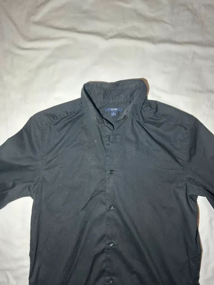 Chemise noire kiabi - photo numéro 4
