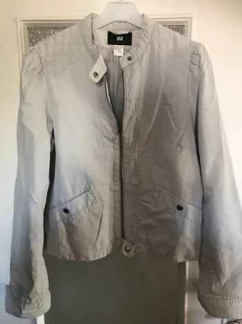 h et m blouson ete gris 44