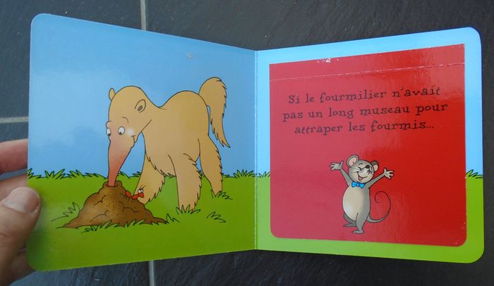 Joli livre sur les animaux avec volets à soulever - photo numéro 7