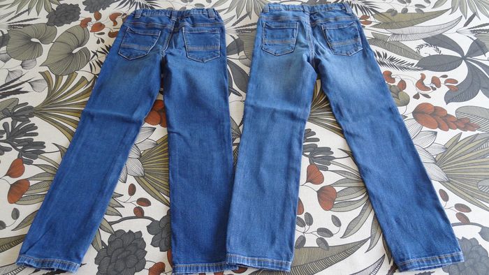 Lot 2 jeans slim garçon Gémo 7 ans - photo numéro 4