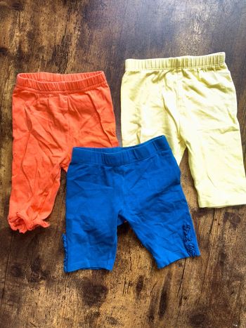 Lot 3 leggings 12m