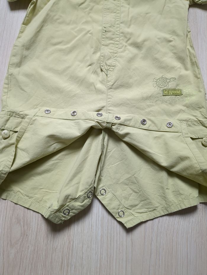 Combishort verte Sergent Major 9 mois - photo numéro 4