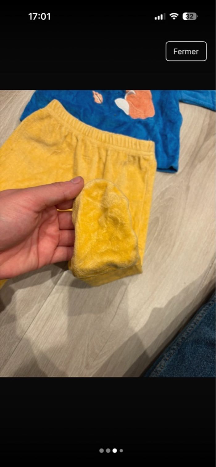 Pyjama 2 pièces 3 mois - photo numéro 2