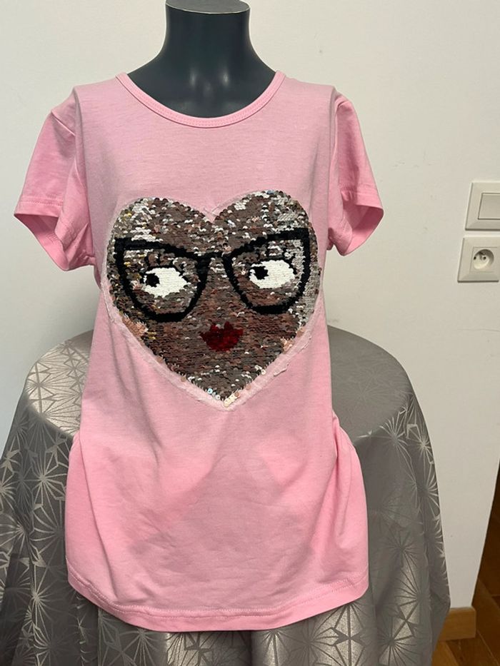 TEE shirt à sequins - photo numéro 2