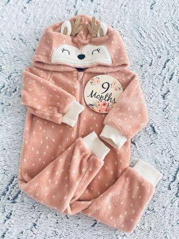 Combinaison Surpyjama Déguisement Cerf Bébé