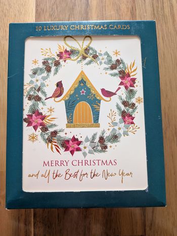 10 Cartes de noël + enveloppes Neuf