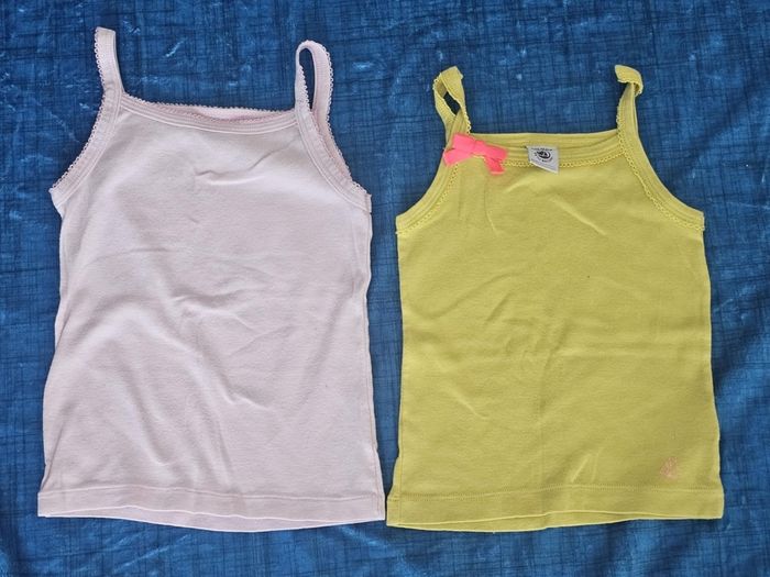 Maillots de corps petit bateau 4ans