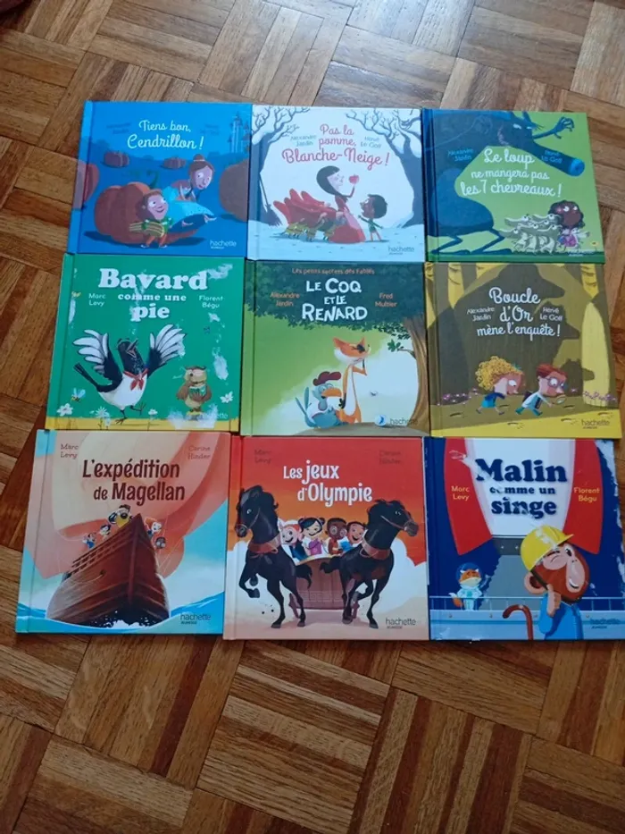 Lot livres McDo