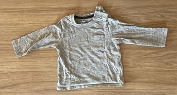T-shirt manches longues gris