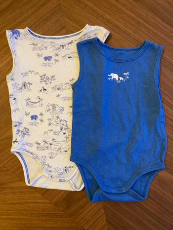 Lot bodys manches courtes