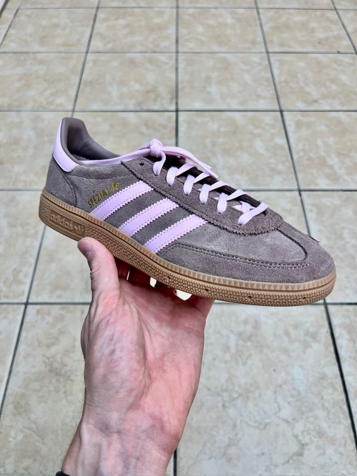Sneakers Adidas Handball Spezial coloris Trace Brown-Clear Pink - photo numéro 7