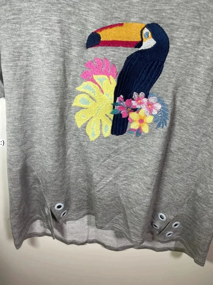 T shirt femme imprimé taille 40 / M&W - photo numéro 5