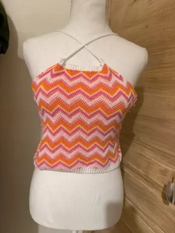 Haut Court Tricoté Motif Chevron - Don't Call Me Jennifer (Jennyfer)