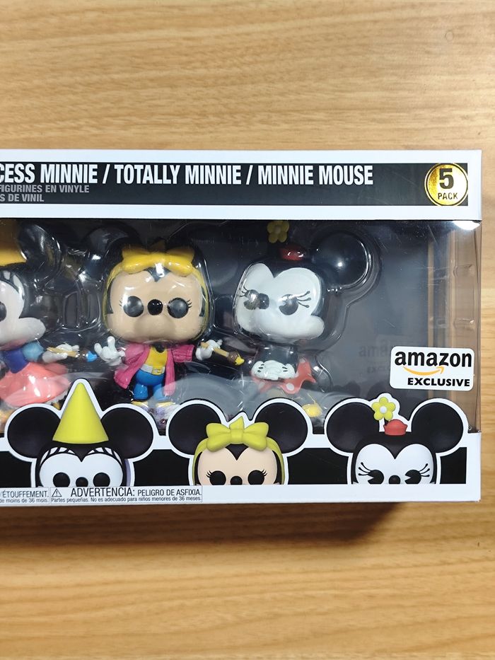 Funko Pop! Plane Crazy Minnie / Minnie On Ice / Princess Minnie / Totally Minnie / Minnie Mouse - 5 Pack (Walt Disney Archives) - photo numéro 4