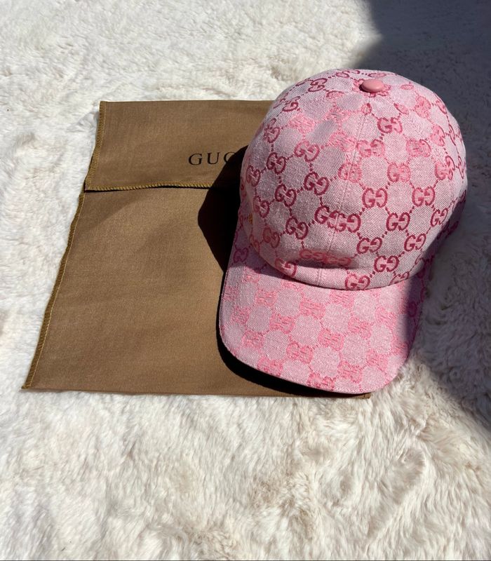 Casquette Gucci dubai rose - photo numéro 4