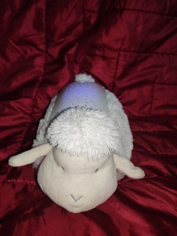 Doudou mouton lumineux