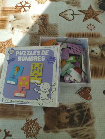 Puzzle  nombre pour enfant 