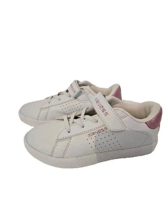 Basket à scratch  rose et blanc " Airness" / 32 - photo numéro 3